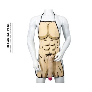 DIABLO PICANTE - GREMBIULE PENE 3D MUSCOLARE E AUDACE